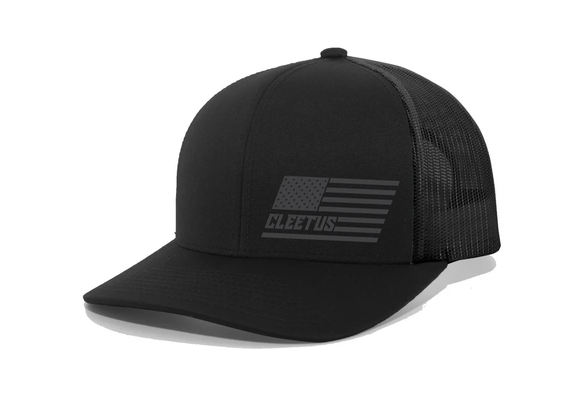 Cleetus Machine Flag Asphalt Snapback