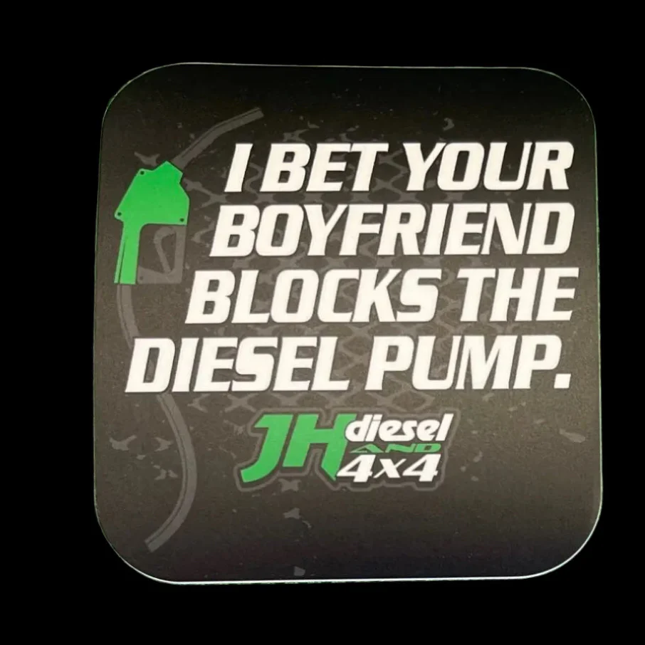 JH's Diesel Pump Sticker