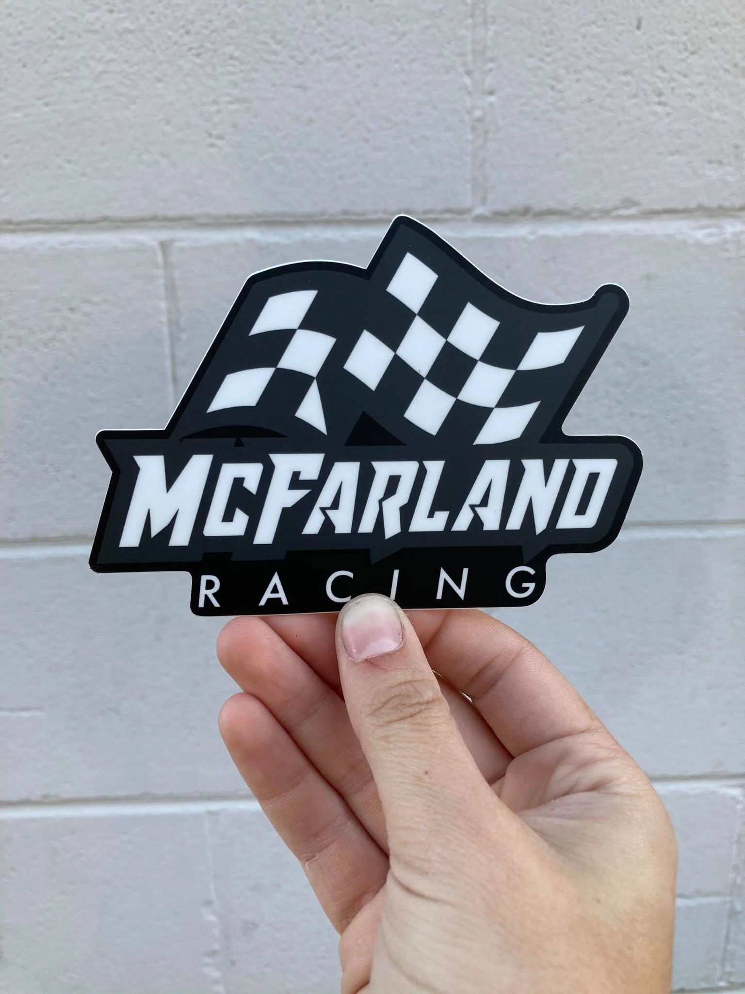 McFarland Racing Sticker - Image 2