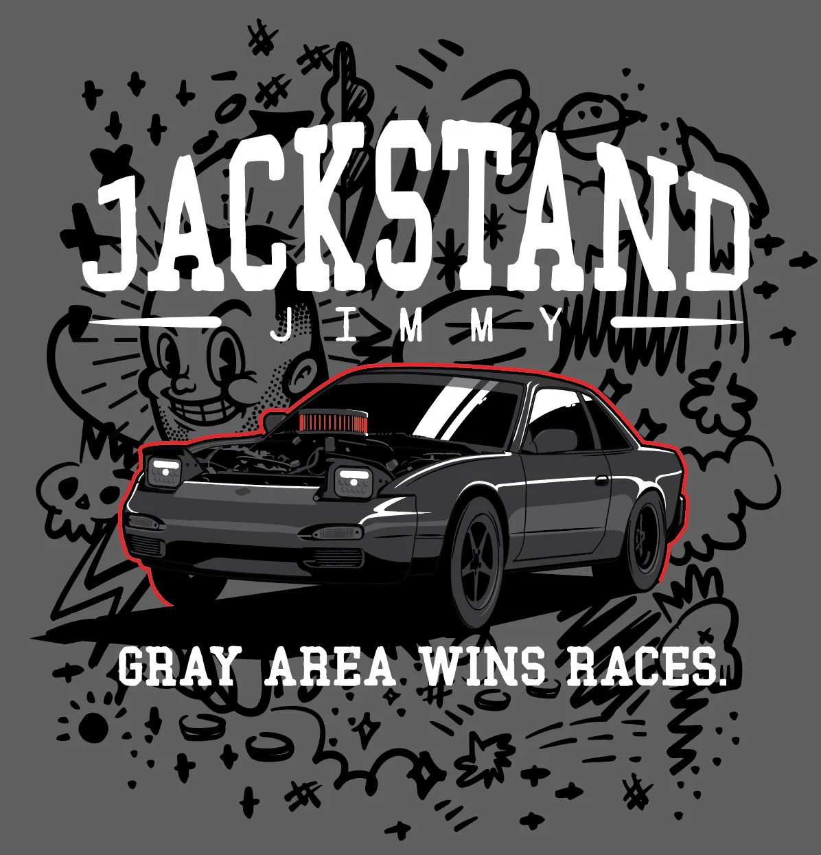Jackstand Jimmy 240sx Shirt - Image 2